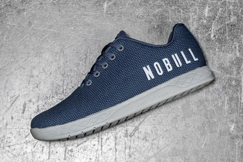 Dark / Blue Nobull Dark Denim Men's Trainers | CA H1230A